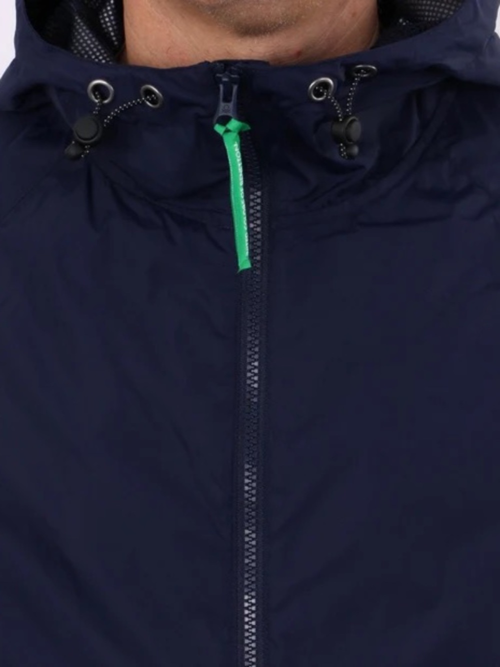 Men's Benetton Rain Defender Jacket in Navy, XXL, NWT - Picture 5 of 9